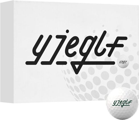 كرات جولف YJEGLF 2024، كرات جولف ناعمة ومرنة، للمسافات الطويلة والمتوسطة والقصيرة، 12 قطعة in Kuwait