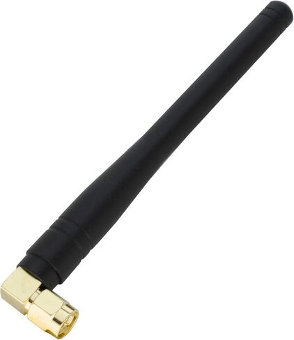 GSM Omni Directional Thumb Antenna with SMA Male L-Type/Straight Connector – CDMA and WCDMA, 2.5 dBi Gain and 850-2100 MHz (L-Type - 2 Pack) in Saudi Arabia
