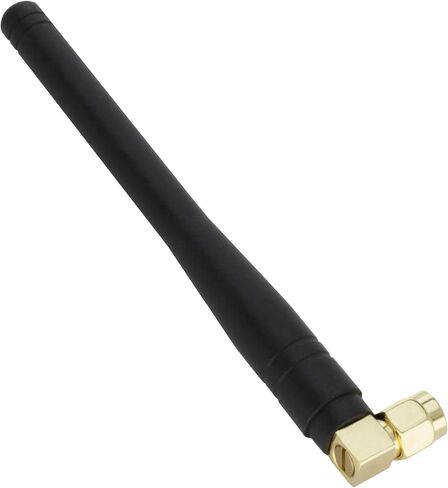GSM Omni Directional Thumb Antenna with SMA Male L-Type/Straight Connector – CDMA and WCDMA, 2.5 dBi Gain and 850-2100 MHz (L-Type - 2 Pack) in Saudi Arabia