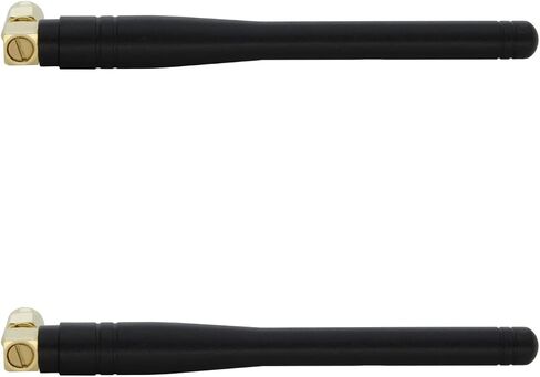 GSM Omni Directional Thumb Antenna with SMA Male L-Type/Straight Connector – CDMA and WCDMA, 2.5 dBi Gain and 850-2100 MHz (L-Type - 2 Pack) in Saudi Arabia