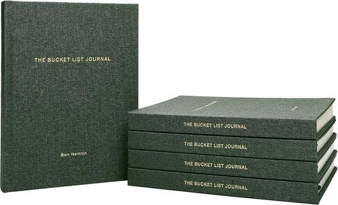 Ben Nemtin The Bucket List Journal | Science-Backed Guided Journal for Goals & Happiness, 1 Pack in Saudi Arabia