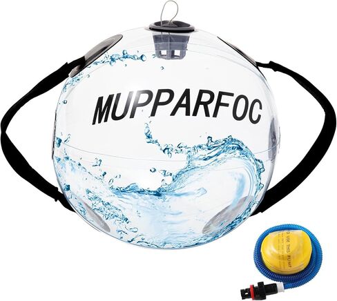 MUPPARFOC Adjustable Aqua Bag Aqua Ball, Workout Sandbag, Training Power Bag with Water Weight for Ultimate Core and Balance Training, Portable Exercise Ball in Saudi Arabia