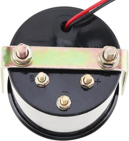 Car 2" 52mm Oil Temp Gauge Meter, 6035BL Blue LED 12V 50-150 Celsius Degree Oil Temperature Meter Gauge with Sensor for Car Boat Truck ATV in Saudi Arabia