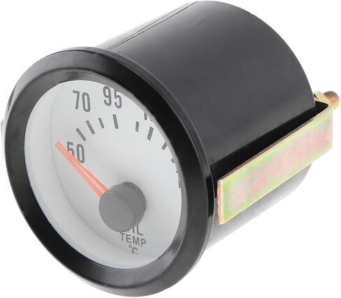 Car 2" 52mm Oil Temp Gauge Meter, 6035BL Blue LED 12V 50-150 Celsius Degree Oil Temperature Meter Gauge with Sensor for Car Boat Truck ATV in Saudi Arabia