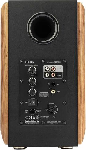 مكبرات صوت Edifier S1000MKII Audiophile Active Bookshelf 2.0 - مكبرات صوت 120 وات بلوتوث 5.0 مع aptX HD - مدخل بصري - مكبر صوت يعمل بالطاقة القريبة من المجال S1000MK2 مع أمبير من الفئة D in Saudi Arabia