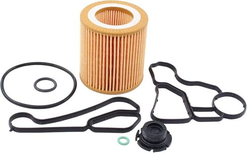 XtremeAmazing Engine Oil Filter Housing Gasket Kit and Cooler Seal O-Rings Set for BMW 1 3 5 Series X1 X3 X5 E60 E90 E91 N26 N52 N54 N56 in Saudi Arabia