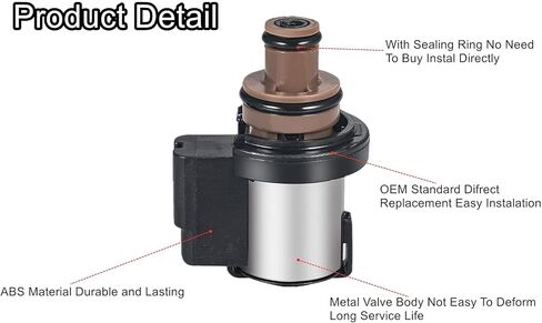 Transmission Torque Converter Clutch Solenoid 12-13 Ohm, Fit For Subaru Lineartronic CVT TR580 TR690 31825AA050 31825AA051 31825AA052 Lock-Up Transfer Body Assembly Control Valve Car Solenoids in Kuwait