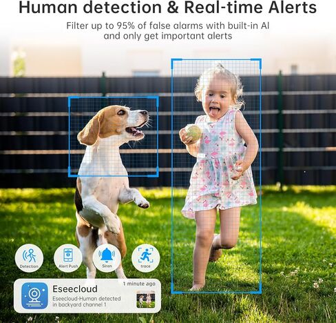 Potegrap Light Bulb Security Cameras Wireless Outdoor - 5G WiFi Bulb Cameras for Home Security Outside Indoor, Full-Color Night Vision, Siren Alarm, 24/7 Recording Bulb Camera Work with Alex (2 Pack) in Kuwait