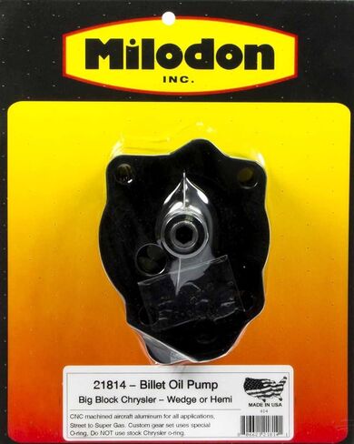 مضخة زيت الألومنيوم Milodon 21814 لكتلة موبار الكبيرة in Saudi Arabia
