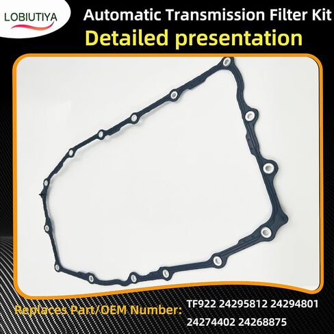طقم فلتر ناقل الحركة الأوتوماتيكي TF922 لأنظمة 8L45 8L90 المتوافقة مع كاديلاك ATS CT4 CT6، تشيفي كامارو كولورادو، سلسلة جي إم سي كانيون تتضمن معايير الجودة الخاصة بالشركة المصنعة الأصلية للمرشح والحشية in Saudi Arabia
