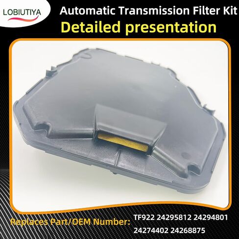طقم فلتر ناقل الحركة الأوتوماتيكي TF922 لأنظمة 8L45 8L90 المتوافقة مع كاديلاك ATS CT4 CT6، تشيفي كامارو كولورادو، سلسلة جي إم سي كانيون تتضمن معايير الجودة الخاصة بالشركة المصنعة الأصلية للمرشح والحشية in Saudi Arabia