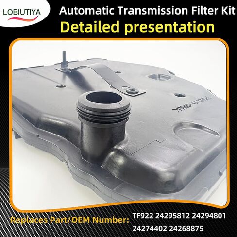 طقم فلتر ناقل الحركة الأوتوماتيكي TF922 لأنظمة 8L45 8L90 المتوافقة مع كاديلاك ATS CT4 CT6، تشيفي كامارو كولورادو، سلسلة جي إم سي كانيون تتضمن معايير الجودة الخاصة بالشركة المصنعة الأصلية للمرشح والحشية in Saudi Arabia