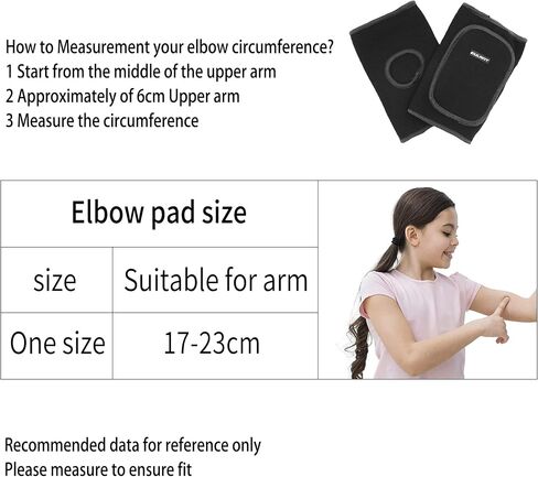 Kids Elbow Brace Pads for Child Breathable Sport Protector Cover Crashproof Compression Arm Sleeve Elbow Protector for Boys and Girls Teen Sports for Roller, Skating, Volleyball, Cycling in Saudi Arabia