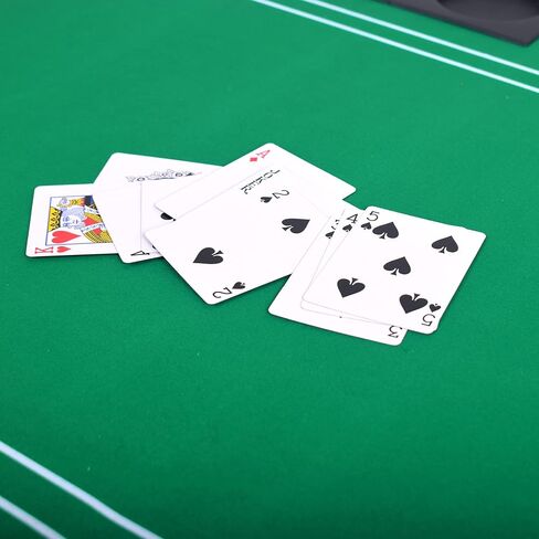 Hathaway No Limit 3-in-1 Portable Casino Tabletop, Black/Green in Saudi Arabia