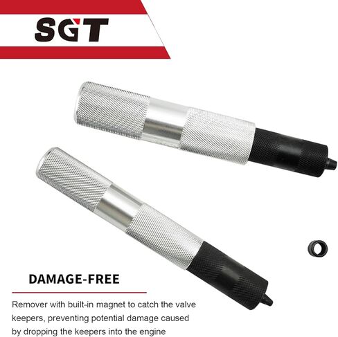 SGT 2 Sizes Valve Spring Keeper Remover & Installer Kit, Valve Retainer Stem Seal Removal & Installation Tools for Overhead Engines of Cars, Motorcycles in Kuwait
