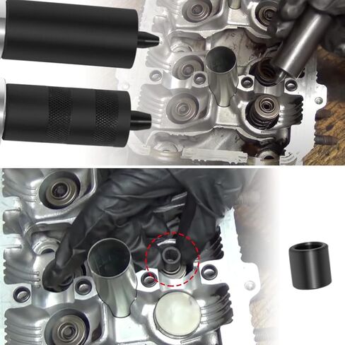 SGT 2 Sizes Valve Spring Keeper Remover & Installer Kit, Valve Retainer Stem Seal Removal & Installation Tools for Overhead Engines of Cars, Motorcycles in Kuwait