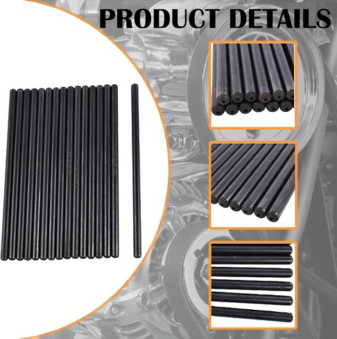 16 قطعة 7.4 "مجموعة قضبان الدفع 5/16" القطر يناسب LS1 LS2 LS3 LS6 L99 LS4 LS9 LSA LQ4 LQ9 L76 L92 تشيفي أفلانش سيلفرادو تاهو in Saudi Arabia