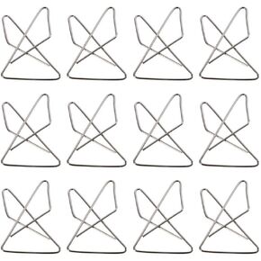 12/50PCS Butterfly Shape Paper Clips Paper Clamps, Binder File Clips Page Holder Bookmarks(Large-12PCS)