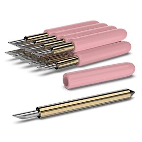 Hadwoer Replacement Cutting Blades Compatible with Explore Air 2/Explore 3, Premium Fine Point Blades Compatible with Maker/Maker 3, Cut Most Lightweight to Medium Weight Materials