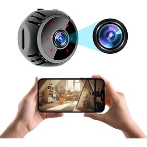 Small Body Camera with Audio and Video Recording Wearable 1080P Body Cam 64G Portable Bodycam Mini Video Recorder | with Clip and Fill Lights | 1.3"LCD Screen | 180°Rotatable | Night Vision