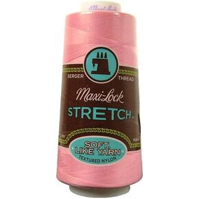 American & Efird A&E Thread 2000yd Medium Pink Maxi Lock Stretch
