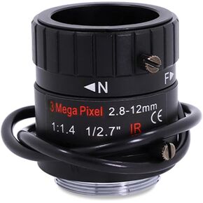 كاميرا CCTV عدسة متغيرة البؤرة CS Mount DC Drive Auto Iris لكاميرا CCTV صندوق الأمان كاميرا شبكة IP كاميرا SDI (1/3 بوصة 6-60 مم F1.6)