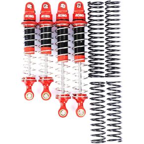RACWD for Losi Baja Rey, Rock Rey, Hammer Rey, RZR Rey 1/10 RC Shocks Absorbers Damper Set Upgrade Parts Blue