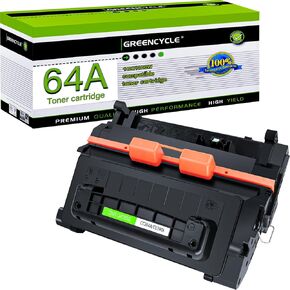 greencycle 64A Compatible Black Toner Cartridge Replacement for HP CC364A for Laserjet P4014 P4014dn P4014n P4015 P4015dn P4015n P4015tn P4015x P4515 P4515n P4515tn Printer Ink Cartridge (1PC)