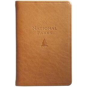 U.S. National Parks Guide & Journal, Genuine Leather, 5, British Tan