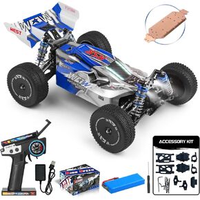 سيارة RC سريعة 1/14 من CKYSCHN، سيارات WLtoys 144011 RC مع أضواء للبالغين، شاحنات هواية RC بسرعة 65 كم/ساعة، سيارة تحكم عن بعد سريعة الدفع الرباعي، سيارات سباق عربات التي تجرها الدواب على الطرق الوعرة ببطارية 2 in Kuwait