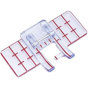 821082096 Snap On Multi-Line Decorative Presser Foot Parallel Stitch Foot for Janome,Pfaff B,C,D,E,F,G,J,K Sewing Machine 821082096