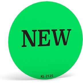 Kenco 2" Circle Inventory Control Stickers for Shipping and Inventory - 500 Permanent Adhesive Labels Per Roll Made in The USA (New, 1 Pack)