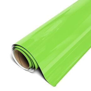 Siser EasyPSV Starling 12''x1yd - Permanent Adhesive Craft Vinyl, Dishwasher Safe, for Indoor and Outdoor Applications (Matte Lime Green)