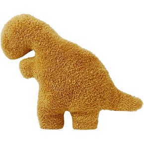 Dino Nugget Pillow, 14 inch Soft Dinosaur Chicken Nuggets Pillow for Birthday Gifts, Dinosaur Theme Party Decorations (Tyrannosaurus Rex, Small)