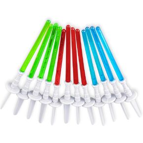 Super Z Outlet Light Sabre Cupcake Decoration Toppers Sticks Picks Set for Children Birthday Party, Fan Shows, Movies, 4" inches Tall (24)