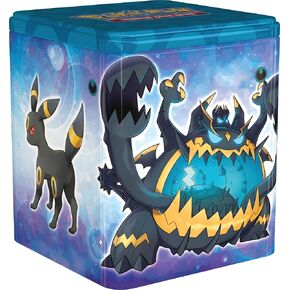 Pokémon TCG: Darkness Stacking Tin - Umbreon (3 Booster Packs & Coin)