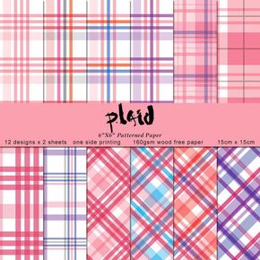 Decorative Acid Free Scrapbook Paper Set 160gsm for Scrapbooking and Card Making, Single Sided (Joyful Christmas)