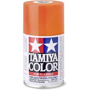 Tamiya 85012 Lacquer Spray Paint, TS-12 Orange - 100ml Spray Can