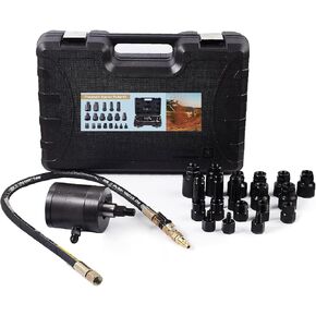 Pneumatic Injector Puller Tool Diesel Injector Puller Set for Diese Engines，Diesel Injector Extractor Master kit 21 pcs (8mm)
