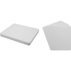 (30) White Standard 20mil Tall CD Jewel Box Divider Cards - 5-5/8" x 6-3/4" - CDNS68WH20