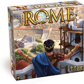 R&R Games Rome: City of Marble Game: A Strategic Tile-Laying Game for Family Night