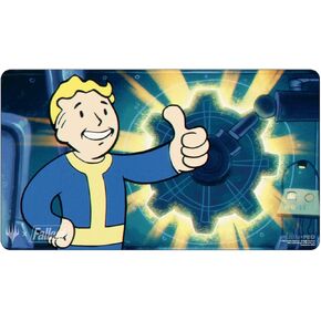 Ultra PRO - Fallout Playmat - Sol Ring - for Magic: The Gathering, Limited Edition Collectible Trading Tabletop Gaming Essentials Accessory Supplies