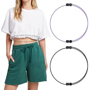 Tuck Band Adjustable Crop Band, Tuck Band Tool for Sweater,Elastic Band for Shirt