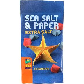 Pandasaurus Games Sea Salt and Paper Extra Salt Expansion - 8 New Cards with Exciting Effects! Fast-Paced Strategy Game for Kids & Adults, Ages 8+, 2-4 Players, 30-45 Minute Playtime, Made