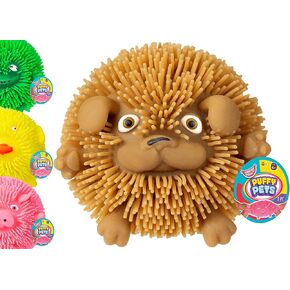 JA-RU Animal Puffer Ball Bubble Gum Scented Toys (1 Ball Assorted) Squishy Stringy Fuzzy Fidget Toy for Kids & Adults. Stress Relief Sensory Balls. Bulk Party Favor Pack Classroom Prizes. 4350-1