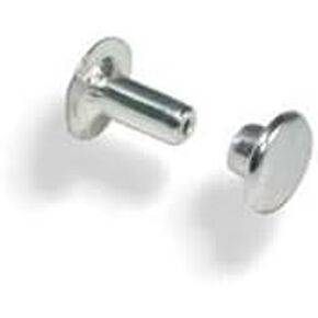 Tandy Leather Nickel Plated Small Rapid Rivets 100 Pack 1271-12