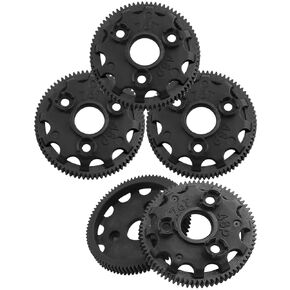 RC 48P 83T Spur Gear Upgrades Part for 1/10 Slash Rustler Stampede Bandit 2WD VXL XL-5,Tough Nylon 5PCS 76T Spur Gear Hops Up,Replace #4683