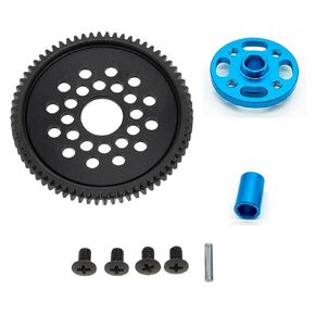 RC TT-02 Car Metal Steel 68T High Speed Gear Set Kit Replacement Part Accessory for Tamiya TT02 54500 1/10 On Road Touring Rally Racing Drift Car Upgrade Parts