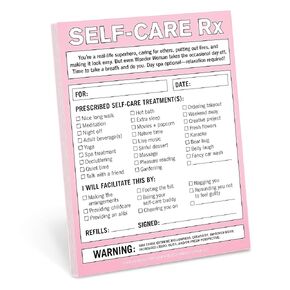 Knock Knock Self-Care RX Nifty Note
