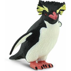 Safari Ltd. Rockhopper Penguin - Realistic 2.25" Sea Bird Figurine - Educational Toy for Boys, Girls, and Kids Ages 3+